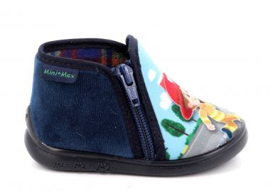 Παιδικό Παντοφλάκι για Αγόρι Mini Max Ανατομικό Χρώματος Μπλε STATION 5 - MINIMAX - 