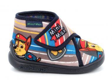 Παιδικό Παντοφλάκι για Αγόρι Mini Max Ανατομικό Χρώματος Πολύχρωμο V-DON 5 - MINIMAX - 