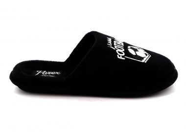 Παιδικό Παντοφλάκι για Αγόρι Parex League Football Ανατομικό Χρώματος Μαύρο 10132194.B - PAREX - 