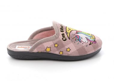 Παιδικό Παντοφλάκι για Κορίτσι Adam's Unicorn Χρώματος Μπεζ 624-24704-39.2 - ADAM'S - 