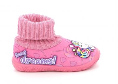 Παιδικό Παντοφλάκι για Κορίτσι Adam's Unicorn Χρώματος Ροζ 755-23510-39.1 - ADAM'S - 