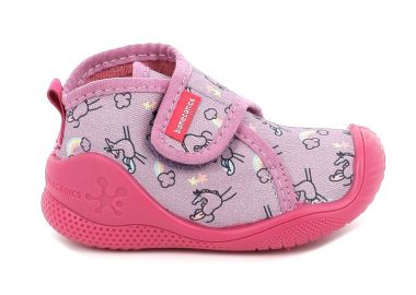 Παιδικό Παντοφλάκι για Κορίτσι Biomecanics Unicorn Ανατομικό Χρώματος Μωβ 251143-A164 - BIOMECANICS - 