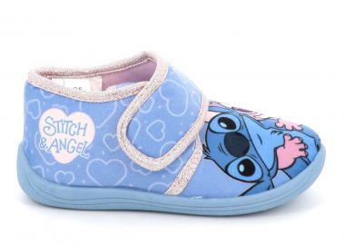 Παιδικό Παντοφλάκι για Κορίτσι Disney Stitch Χρώματος Μπλε 904-25506-39.1 - DISNEY - 