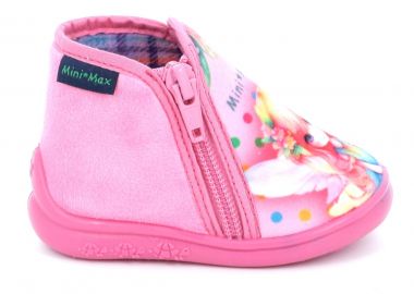 Παιδικό Παντοφλάκι για Κορίτσι Mini Max Ανατομικό Χρώματος Ροζ G-RANIA 5 - MINIMAX - 