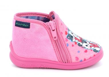 Παιδικό Παντοφλάκι για Κορίτσι Mini Max Ανατομικό Χρώματος Ροζ G-SUSU 5 - MINIMAX - 