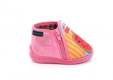 Παιδικό Παντοφλάκι για Κορίτσι Mini Max Ανατομικό Χρώματος Ροζ G-ZENIA-4 - MINIMAX - 