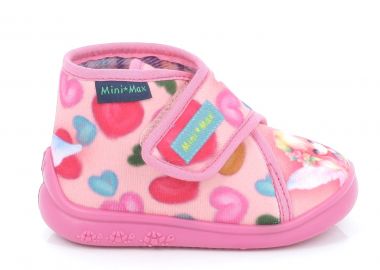 Παιδικό Παντοφλάκι για Κορίτσι Mini Max Ανατομικό Χρώματος Ροζ VG-SILVIA 5 - MINIMAX - 