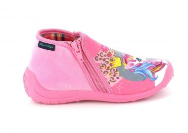 Παιδικό Παντοφλάκι για Κορίτσι Mini Max Unicorn Ανατομικό Χρώματος Ροζ G-SILIA 3 - MINIMAX - 