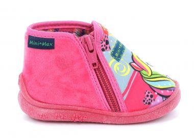Παιδικό Παντοφλάκι για Κορίτσι Minimax Ανατομικό Unicorn Χρώματος Φούξια G-UNIC-P - MINIMAX - 