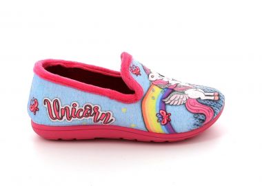 Παιδικό Παντοφλάκι για Κορίτσι Parex Unicorn Χρώματος Γαλάζιο Σιελ 10128227.C - PAREX - 