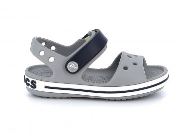 Παιδικό Πέδιλο Crocs Crocband Sandal Kids Χρώματος Γκρι 12856-01U - CROCS - 
