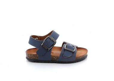 Παιδικό Πέδιλο για Αγόρι BioNatura Χρώματος Μπλε LUCA-I-A - BIONATURA - 