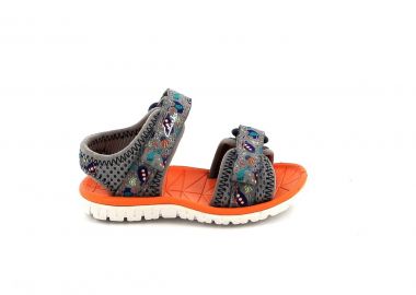 Παιδικό Πέδιλο για Αγόρι Clarks Surfing Tide T Χρώματος Γκρι 26172434 - CLARKS - 