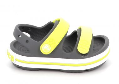Παιδικό Πέδιλο για Αγόρι Crocs Crocband Cruiser Sandal T Χρώματος Γκρι 209424-1NJ - CROCS - 