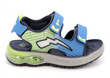 Παιδικό Πέδιλο για Αγόρι Garvalin με φωτάκια Χρώματος Μπλε 262777-A008 - GARVALIN - 