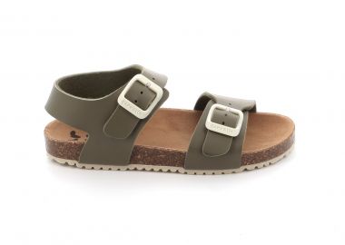 Παιδικό Πέδιλο για Αγόρι Garvalin Sandalia Bio Basic Χρώματος Χακί 242469-B - GARVALIN - 