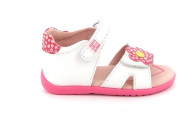 Παιδικό Πέδιλο για Κορίτσι Agatha Ruiz De La Prada Χρώματος Λευκό 252901-A050 - AGATHA RUIZ DE LA PRADA - 