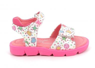 Παιδικό Πέδιλο για Κορίτσι Agatha Ruiz De La Prada Χρώματος Λευκό 252927-A - AGATHA RUIZ DE LA PRADA - 