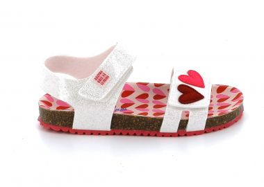 Παιδικό Πέδιλο για Κορίτσι Agatha Ruiz De La Prada Χρώματος Λευκό 252940-A050 - AGATHA RUIZ DE LA PRADA - 