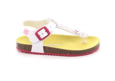 Παιδικό Πέδιλο για Κορίτσι Agatha Ruiz De La Prada Sandalia Bio Fun Together Χρώματος Λευκό 242944-A - AGATHA RUIZ DE LA PRADA - 