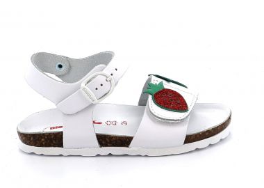 Παιδικό Πέδιλο για Κορίτσι BioNatura Χρώματος Λευκό 22LINFR-IB-BYC - BIONATURA - 