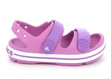 Παιδικό Πέδιλο για Κορίτσι Crocs Crocband Cruiser Sandal K Χρώματος Μωβ 209423-6WQ - CROCS - 