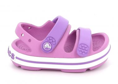 Παιδικό Πέδιλο για Κορίτσι Crocs Crocband Cruiser Sandal K Χρώματος Μωβ 209424-6WQ - CROCS - 