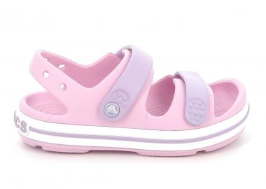 Παιδικό Πέδιλο για Κορίτσι Crocs Crocband Cruiser Sandal K Χρώματος Ροζ 209423-84I - CROCS - 