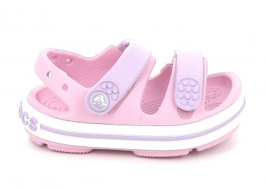 Παιδικό Πέδιλο για Κορίτσι Crocs Crocband Cruiser Sandal K Χρώματος Ροζ 209424-84I - CROCS - 