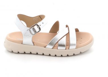 Παιδικό Πέδιλο για Κορίτσι Geox Ανατομικό Χρώματος Ασημί J45GSA 000CF C1007 - GEOX - 