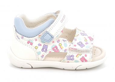 Παιδικό Πέδιλο για Κορίτσι Geox Ανατομικό Χρώματος Λευκό B556FC 05404 C0270 - GEOX - 