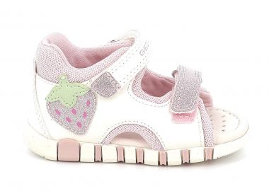 Παιδικό Πέδιλο για Κορίτσι Geox Ανατομικό Χρώματος Λευκό B6517A 054GN C0406 - GEOX - 