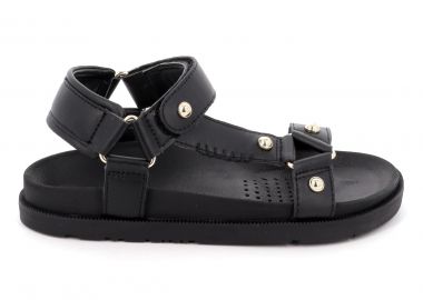 Παιδικό Πέδιλο για Κορίτσι Geox Ανατομικό Χρώματος Μαύρο J65P0D 000BC C9999 - GEOX - 