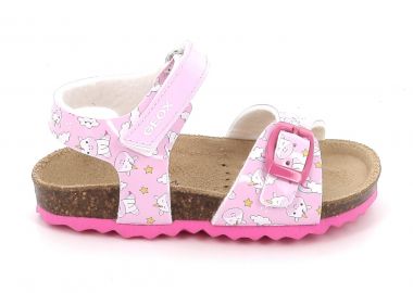 Παιδικό Πέδιλο για Κορίτσι Geox Ανατομικό Χρώματος Ροζ B922RA 000FC C8206 - GEOX - 