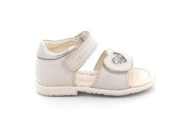 Παιδικό Πέδιλο για Κορίτσι Geox Χρώματος Λευκό B5521B 085NF C1Z1N - GEOX - 