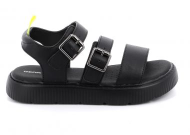 Παιδικό Πέδιλο για Κορίτσι Geox Χρώματος Μαύρο J55DBG 000BC C9999 - GEOX - 