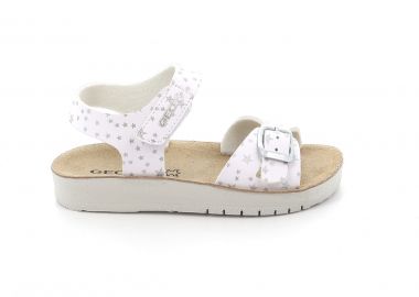 Παιδικό Πέδιλο για Κορίτσι Geox Costarei Χρώματος Λευκό J15EAB 00004 C1000 - GEOX - 