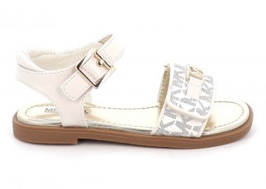 Παιδικό Πέδιλο για Κορίτσι Michael Kors Χρώματος Εκρού MK03828256 - MICHAEL KORS - 