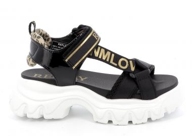 Παιδικό Πέδιλο για Κορίτσι Replay Χρώματος Μαύρο GBP14.000.C0001T-0006 - REPLAY - 