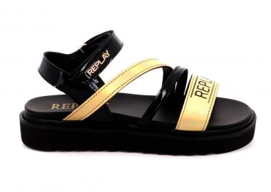 Παιδικό Πέδιλο για Κορίτσι Replay Χρώματος Μαύρο GBT42.000.C0009S - REPLAY - 