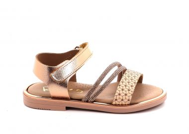 Παιδικό Πέδιλο για Κορίτσι Ricco Mondo Χρώματος Χαλκός A30255P1 - RICCO MONDO - 