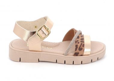 Παιδικό Πέδιλο για Κορίτσι Ricco Mondo Χρώματος Χαλκός T3030152 - RICCO MONDO - 