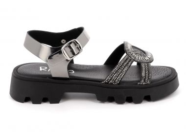 Παιδικό Πέδιλο για Κορίτσι Ricco Mondo Χρώματος Μαύρο T30252T2 - RICCO MONDO - 