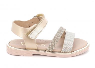 Παιδικό Πέδιλο για Κορίτσι Ricco Mondo Χρώματος Πλατίνα A30322P6 - RICCO MONDO - 