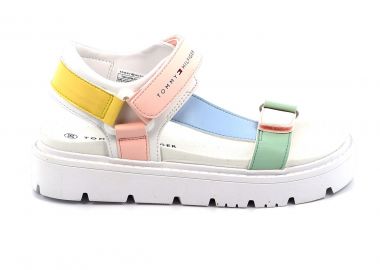 Παιδικό Πέδιλο για Κορίτσι Tommy Hilfiger Χρώματος Πολύχρωμο T3A2-33786-0326A - TOMMY HILFIGER - 