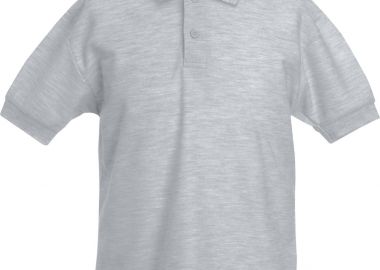 Παιδικό Polo 63-417-0 Fruit of the Loom Heather Grey - Fruit of the Loom - 