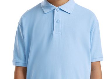 Παιδικό Polo 63-417-0 Fruit of the Loom Sky Blue - Fruit of the Loom - 