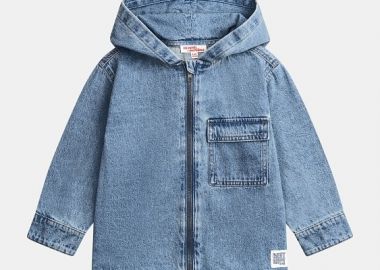 Παιδικό Πουκάμισο για Αγόρια Denim Jacket ΜΠΛΕ - DPAM - 
