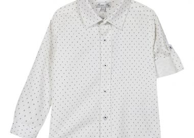 Παιδικό πουκάμισο για καλό ντύσιμο για αγόρι - Λευκό 42-224195-4 - energiers - 