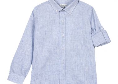 Παιδικό πουκάμισο για καλό ντύσιμο για αγόρι - Μπλε 42-224191-4 - energiers - 